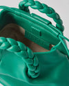 HEREU Bags One Size Green "Bonbon Braided Handle Bag"