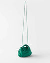 HEREU Bags One Size Green "Bonbon Braided Handle Bag"