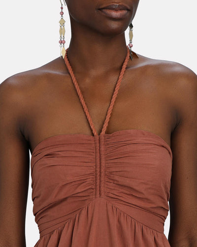 Intermix Clothing Small "Lydia" Tiered Maxi Dress