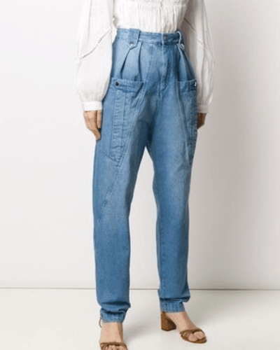 Isabel Marant Clothing Medium | IT 40 High Rise Oversize Pocket Jeans