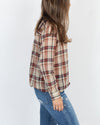 Isabel Marant Étoile Clothing Small | US 6 Plaid Cotton Linen Blend Shirt