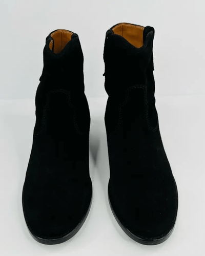 Isabel Marant Shoes Small | 7 Crisi Black Suede Ankle Boots