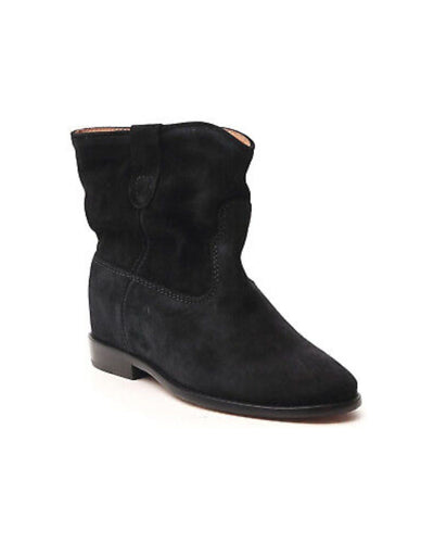 Isabel Marant Shoes Small | 7 Crisi Black Suede Ankle Boots