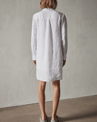 James Perse Clothing XS | US 1 Lightweight Linen Shirt Dress