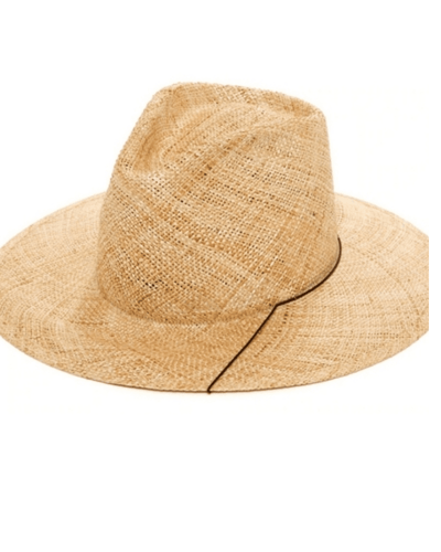 Janessa Leone Accessories Medium Jeanne Straw Panama Hat