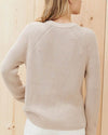 Jenni Kayne Clothing Small "Cotton Fisherman Sweater"