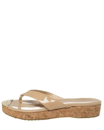 Jimmy Choo Shoes Medium | US 8.5 "Pence" Cork Sandal