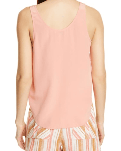 Joie Clothing Small Silk Henley Tank