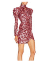 Jonathan Simkhai Clothing XS | US 0 Brocade Mini Wrap Dress