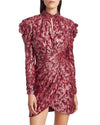 Jonathan Simkhai Clothing XS | US 0 Brocade Mini Wrap Dress