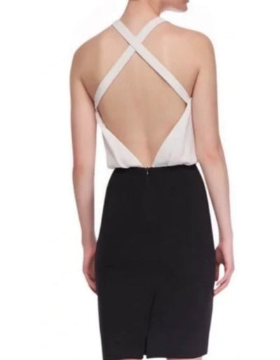 L'Agence Clothing Medium | US 8 Crossed Low Back Dress