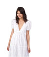 La Ligne Clothing XS | US 0-2 "Olivia" White-Eyelet Dress