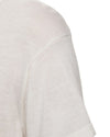 Le Kasha Clothing Small Cashmere Cream Crew Neck Tee