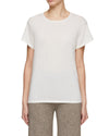 Le Kasha Clothing Small Cashmere Cream Crew Neck Tee