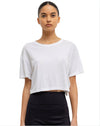 LESET Clothing Medium "Laura" Crop Boxy Tee