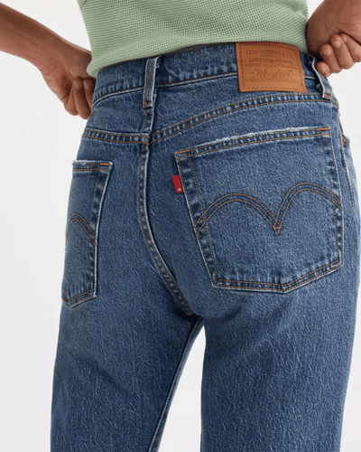 Levi Strauss Clothing XS | US 25 Wedgie Straight Fit Women's Jeans-Dark Wash