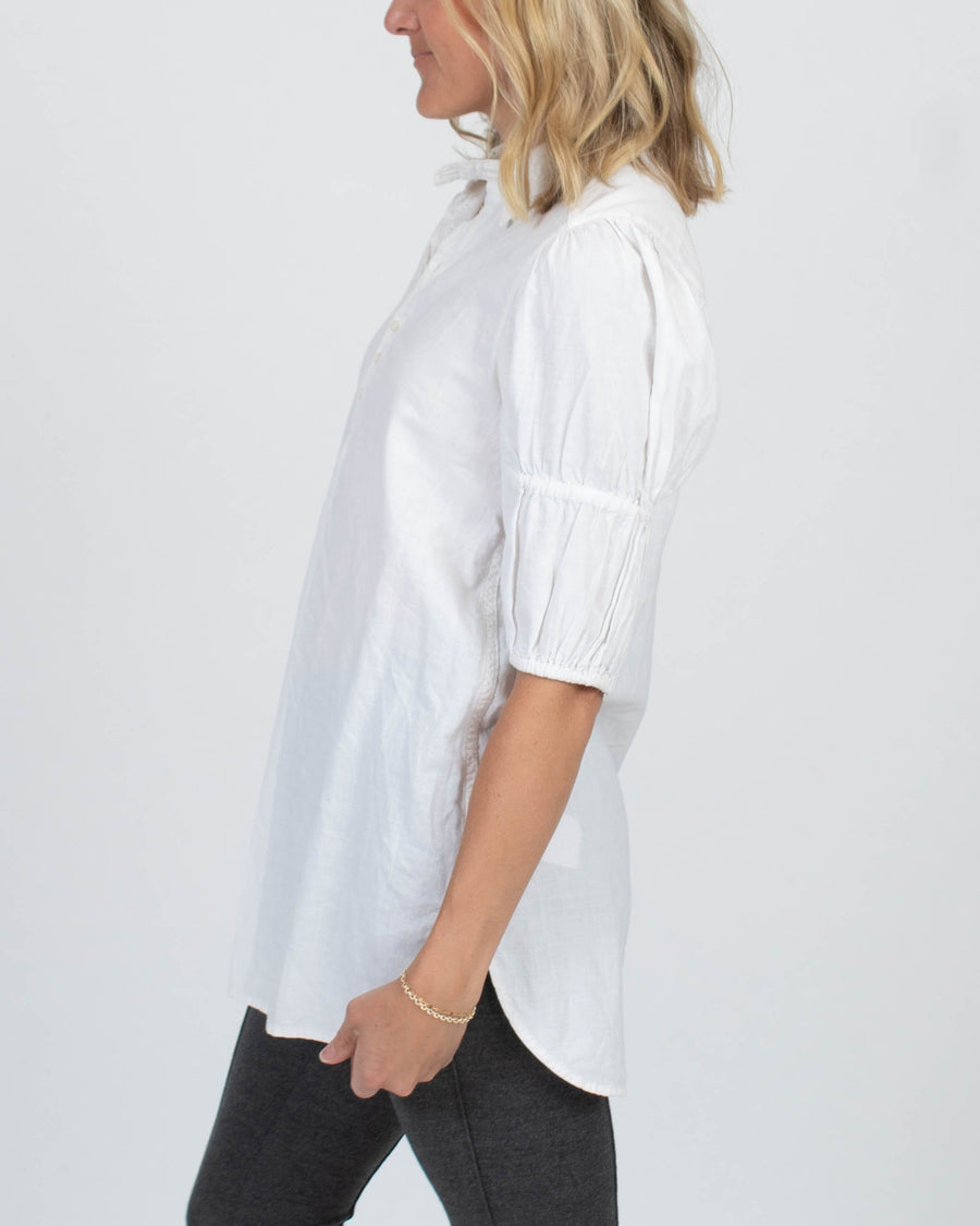 Levi Strauss Clothing XS White Tunic Blouse