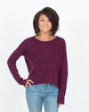 LINE Clothing Medium Cashmere Wide Neck Sweater