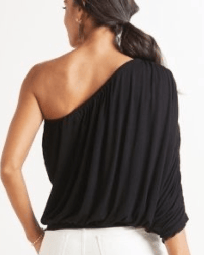 LNA Clothing XS Ashra Ribbed One Shoulder