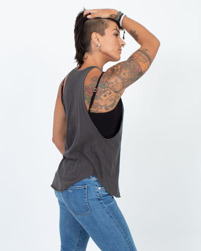 LNA Clothing XS Dark Grey Tank