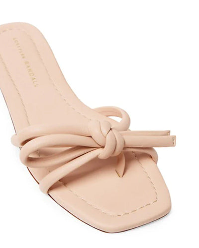 Loeffler Randall Shoes Medium | 8 "Hadley" Leather Bow Sandals