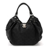 Louis Vuitton Bags Large Black Monogram Mahina Leather Neo Bag