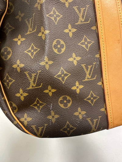 Louis Vuitton Bags One Size RARE XL Monogram Keepall Sac Polochon 70 Duffle Bag