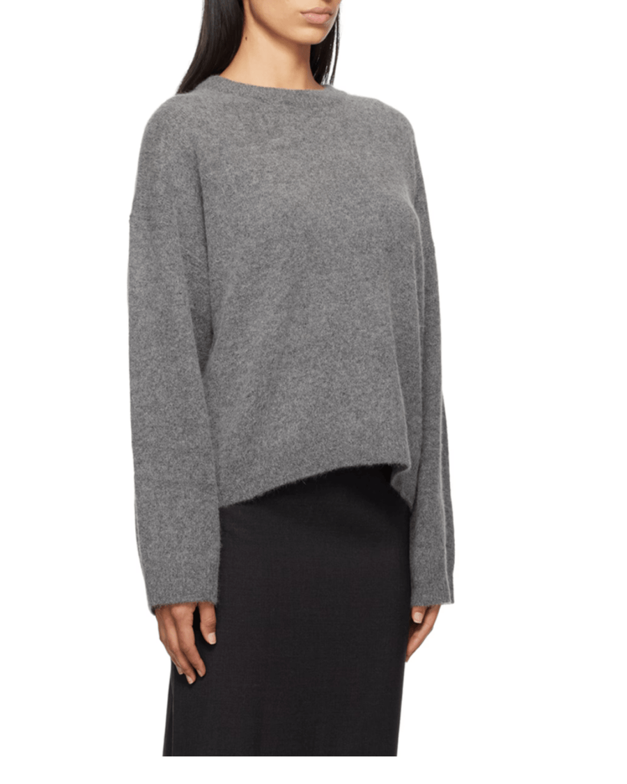 LOULOU Studio Clothing Small Gray Ropo Sweater