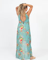 Love Stitch Clothing Small Floral High-Low Dress