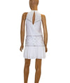 Lovers + Friends Clothing XS High Neck Mini Crochet Dress