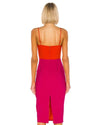 Lovers + Friends Clothing XS Lovers + Friends Pink/Orange Color Block Dress