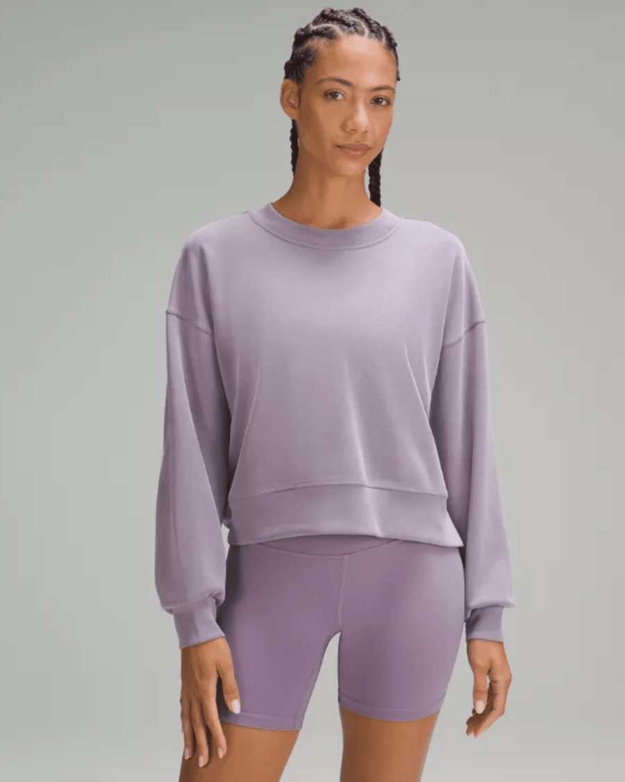 Lululemon Clothing XL | US 12 Softstreme Perfectly Oversized Cropped Crew