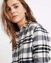 Madewell Clothing Small "Flannel Oversized Ex-Boyfriend Shirt"