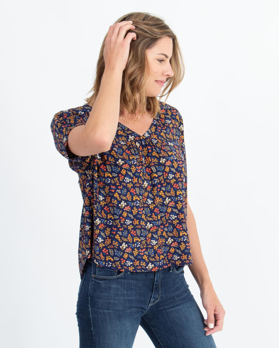 Madewell Clothing XS Floral Print Blouse