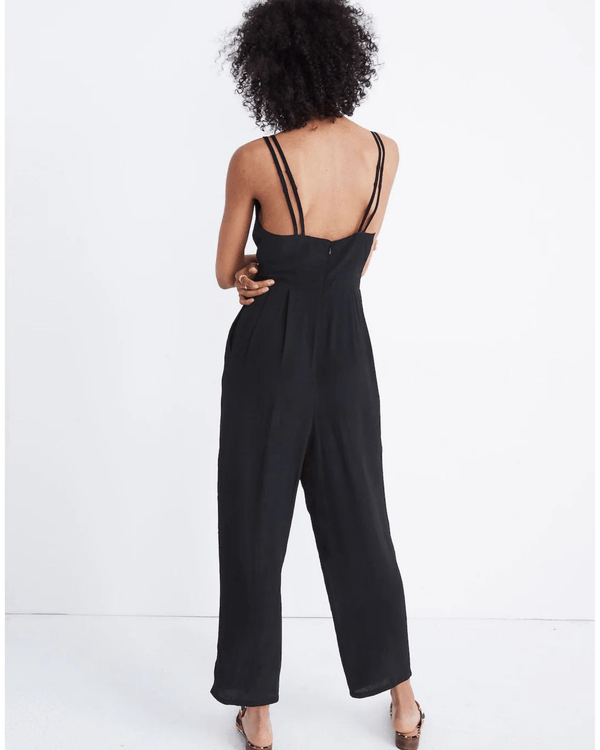 Madewell V Neck Jumpsuit The Revury