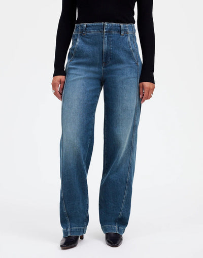 Madewell Clothing XS | US 25T Curvy Tapered Denim Trousers