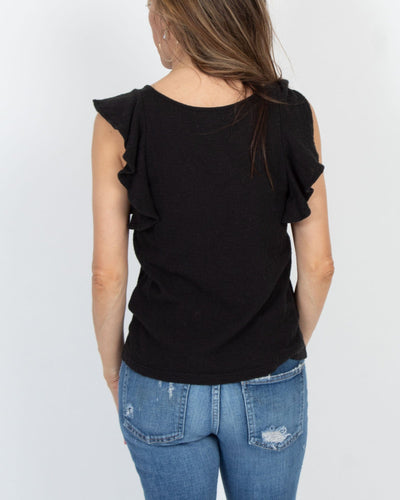 Madewell Clothing XXS Ruffle Sleeve Tank Top