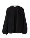 Maiami Clothing Small | S/M Black "Big Pearl Pattern" Cardigan