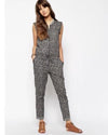 Maison Scotch Clothing Small Printed Jumpsuit