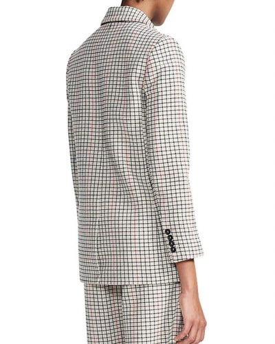 maje Clothing Small "Voldi" Plaid Blazer