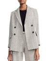 maje Clothing Small "Voldi" Plaid Blazer