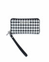 Michael Kors Accessories One Size Houndstooth Zip Wallet