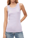 Michael Stars Clothing Medium Paloma Cotton Tank In Heather Grey