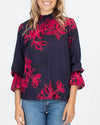 MISA LOS ANGELES Clothing Small Floral High Neck Blouse