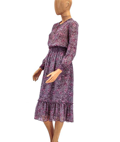 MISA LOS ANGELES Clothing XS Floral Midi Dress