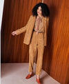 momoni Clothing Small | US 4 Camel Corduroy Blazer