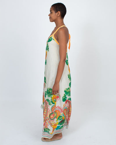 Monoplaza Clothing Small Printed Maxi Dress