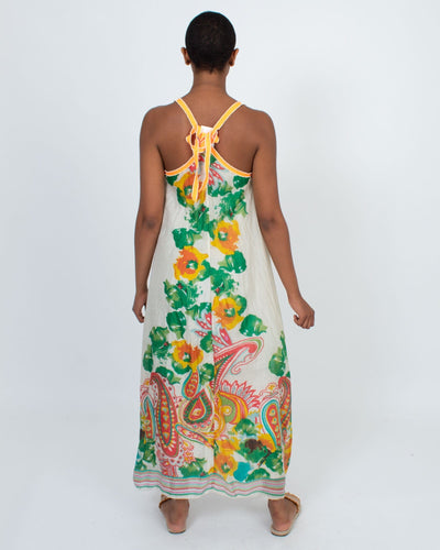 Monoplaza Clothing Small Printed Maxi Dress