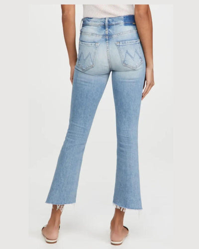 Mother Clothing Large | US 30 "The Insider Crop Step Fray" Jeans in "I Confess"