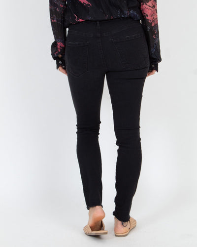 Mother Clothing Medium | US 29 "The Pixie Ankle Fray" in "Not Guilty" Wash Jeans